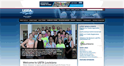 Desktop Screenshot of louisianatennis.com